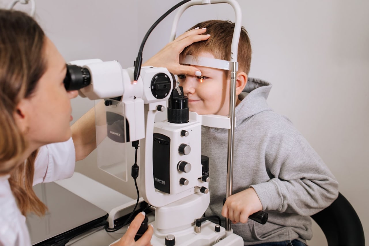 Биомикроскопия у детей